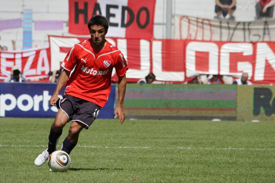 Nicolás Cabrera, ex jugador de Independiente. (Fuente: Soy del Rojo)