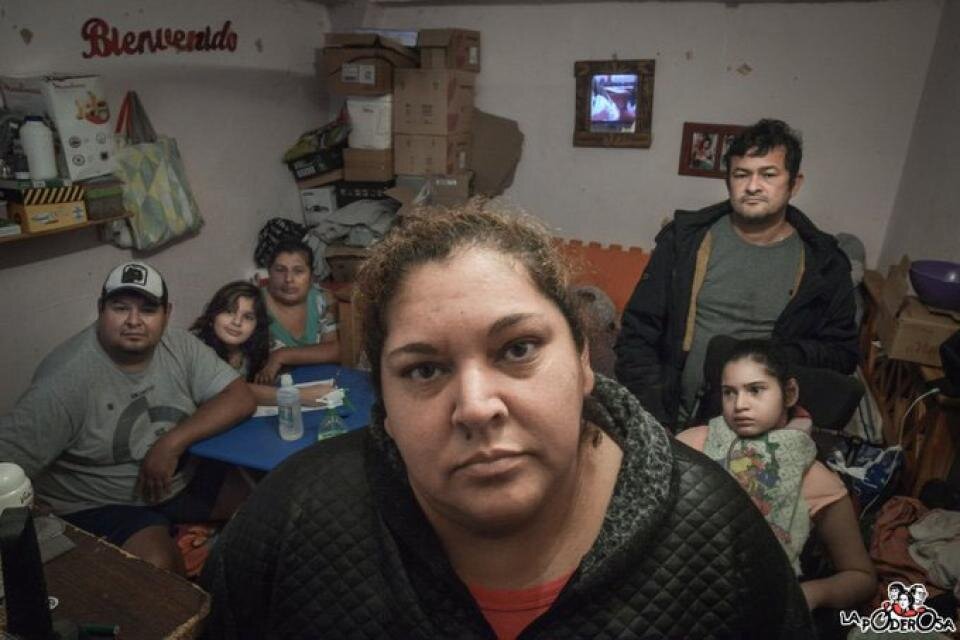 Ramona Medina, vocera de La Poderosa, estuvo 12 días sin agua en su casa, donde convivía con cinco personas.