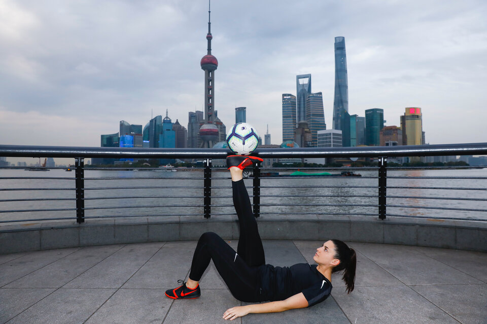 El freestyle, la disciplina con la que Bárbara Roskin reemplazó al fútbol convencional. (Fuente: Gentileza Bárbara Roskin)