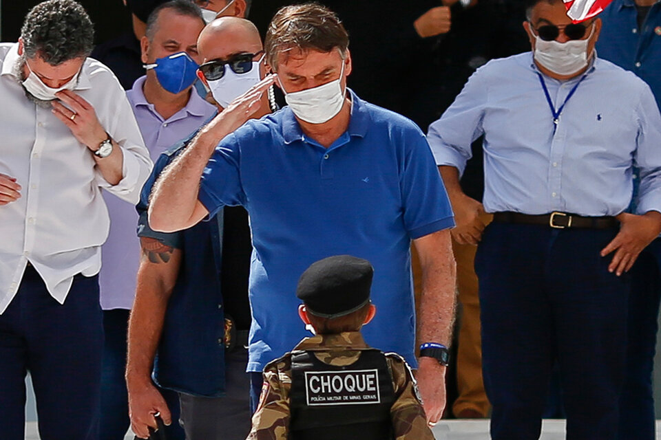 Bolsonaro evitó hacer declaraciones sobre la extradición de Gonzalo "Chispa" Sánchez  (Fuente: AFP)