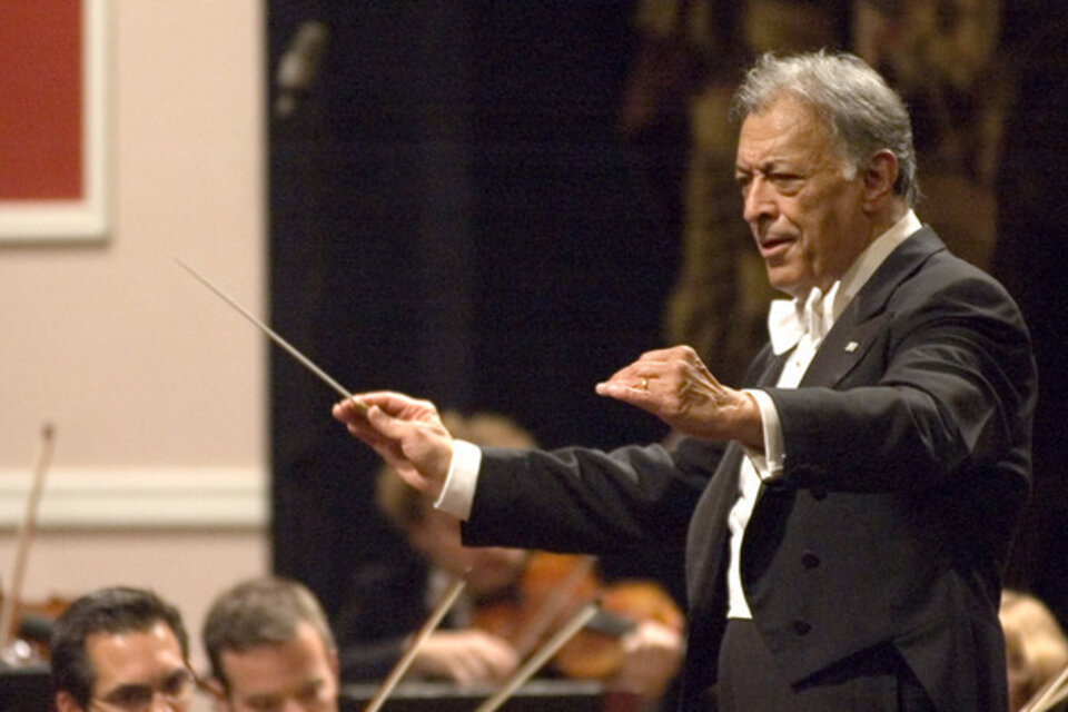 Zubin Mehta dirigirá una serie de cuatro conciertos.