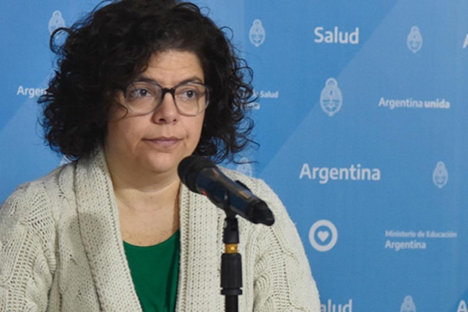 Carla Vizotti, subsecretaria de Acceso a la Salud.