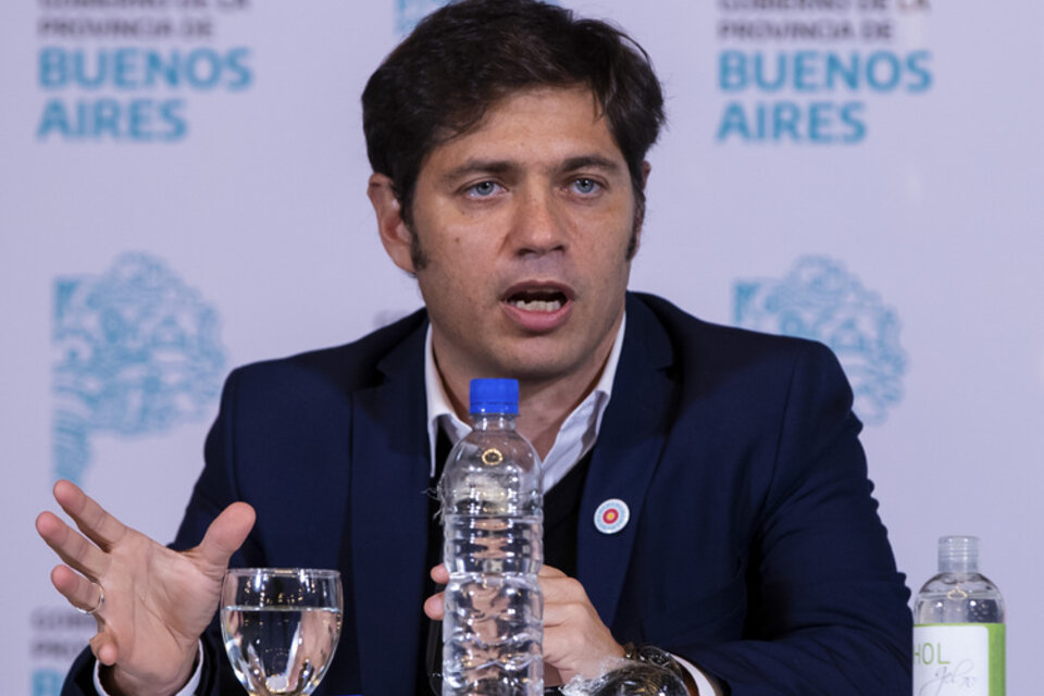 Axel Kicillof, gobernador de la provincia de Buenos Aires.  (Fuente: NA)