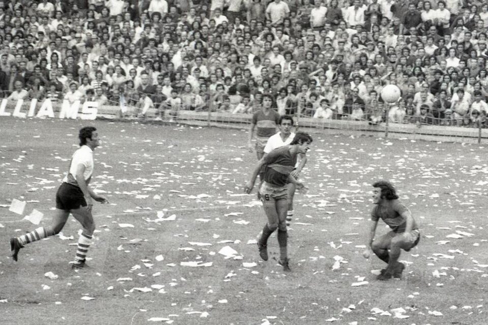 García Cambón tuvo su debut soñado en la cancha de Boca. (Fuente: Archivo El Gráfico)