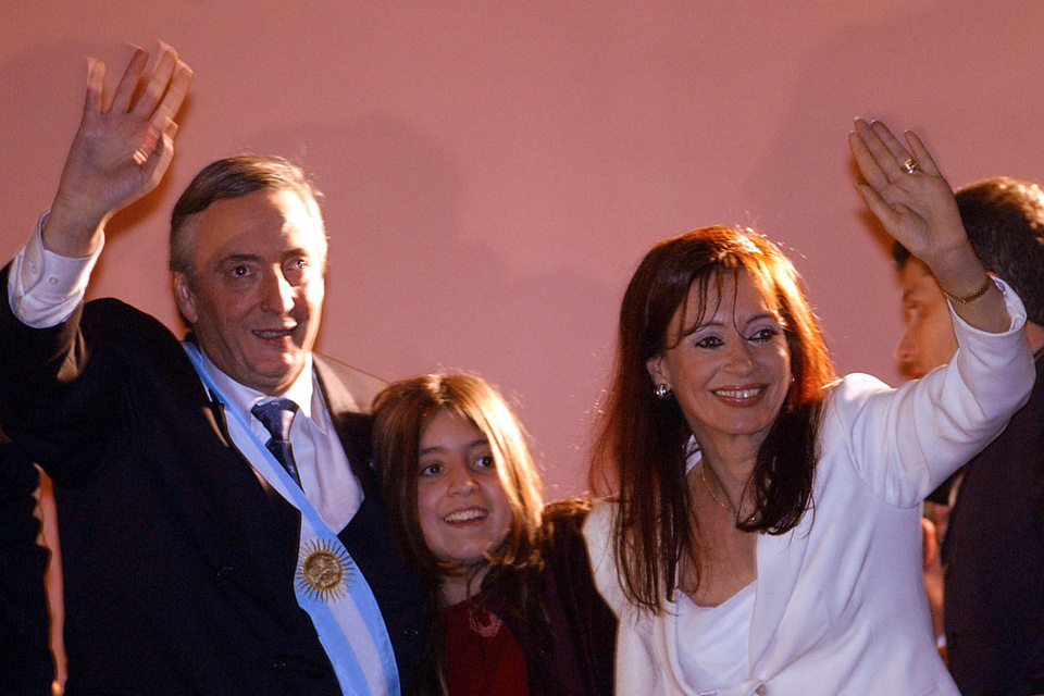 Cristina Kirchner recordó con un video la asunción de Néstor en 2003 ...