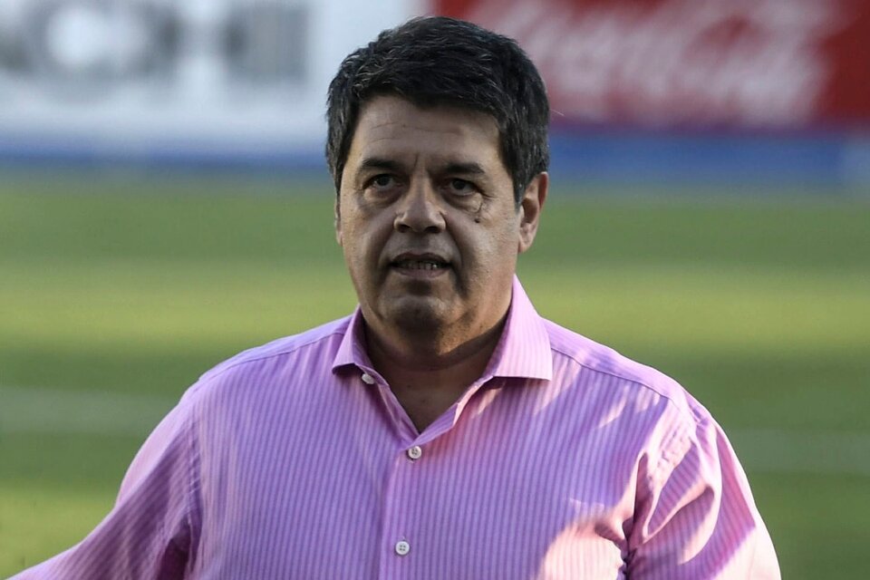El responsable de Vélez Sergio Rapisarda. (Fuente: Télam)