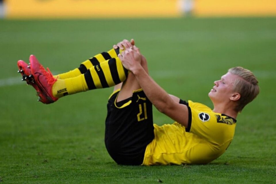 Erling Haaland, goleador del Dortmund (Fuente: AFP)