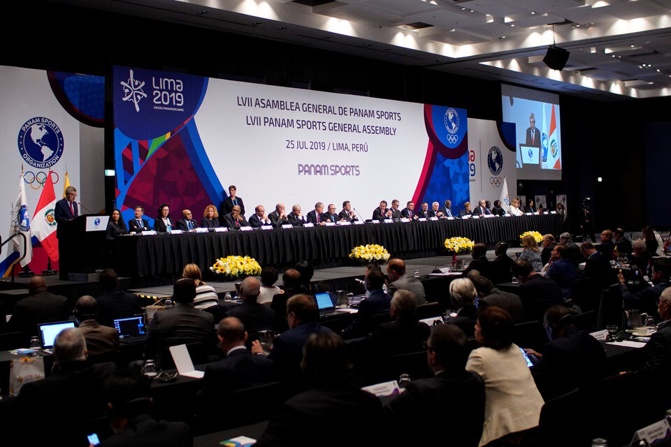 La Asamblea General de los Juegos Panamericanos. 