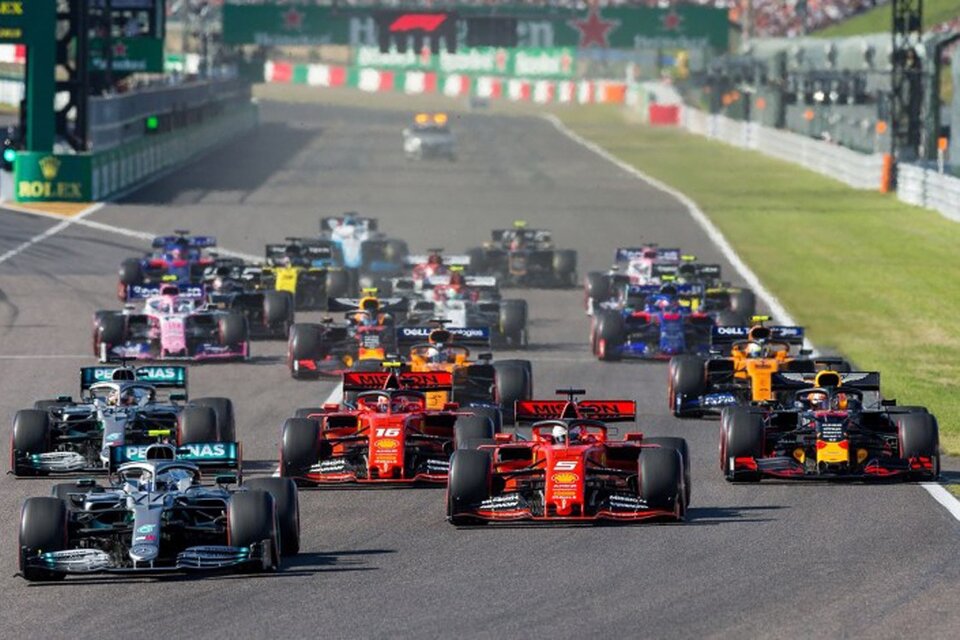 La Fórmula 1 buscar largar de una vez. (Fuente: AFP)