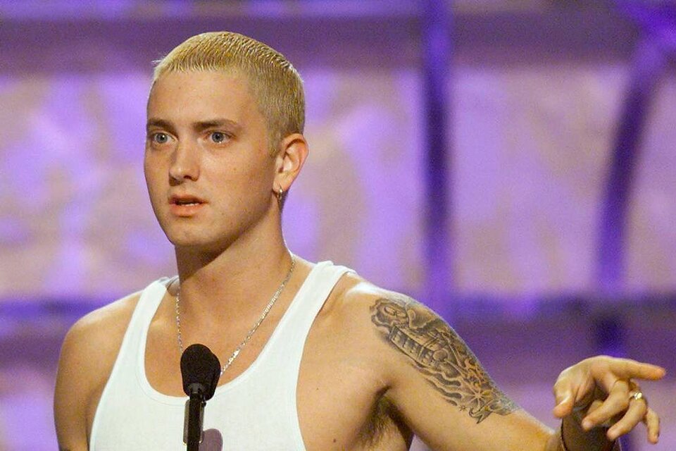 El "personaje Slim Shady" era misógino, homofóbico y glorificaba  la violencia: en 2000, Eminem era el terror de las radios. (Fuente: Gentileza MTV)