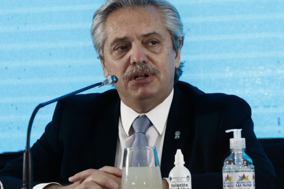Alberto Fernández, presidente de la Nación.