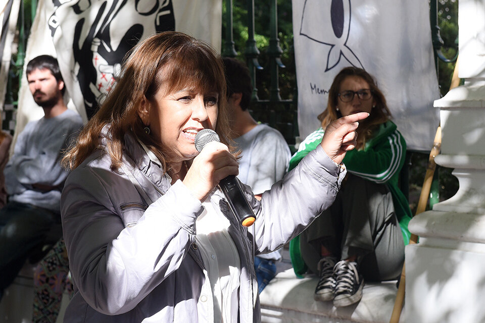 Alicia Gutiérrez, directora de Derechos Humanos municipal. (Fuente: Sebastián Granata)