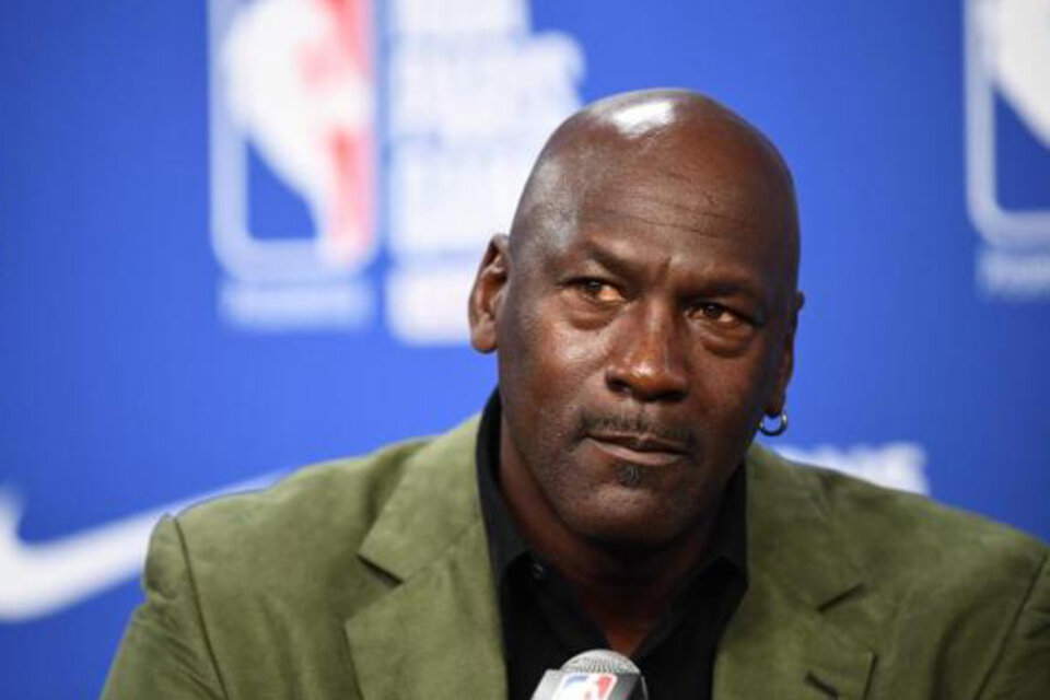 Michael Jordan, seis veces campeón de la NBA con Chicago Bulls. (Fuente: AFP)