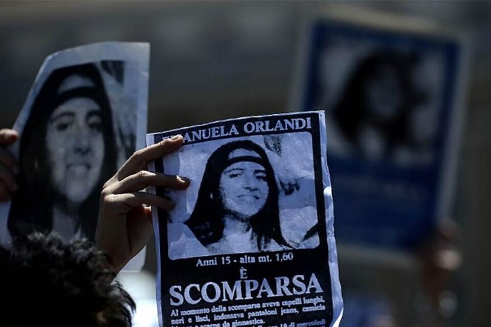 Emanuela Orlandi, hija de un funcionario del Vaticano, desapareció en Roma en 1983. (Fuente: AFP)