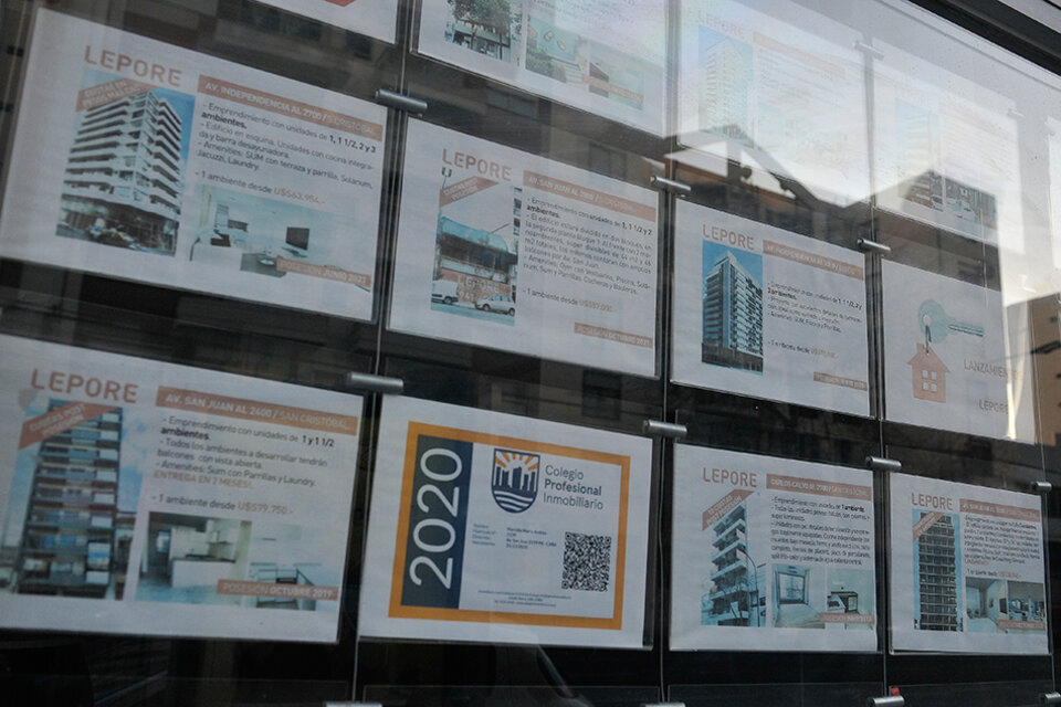 La Ciudad de Buenos Aires habilitará que inmobiliarios puedan mostrar propiedades. (Fuente: Sandra Cartasso)