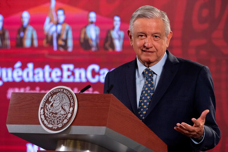 Una mano de Manuel López Obrador en la renegociación de la deuda (Fuente: EFE)