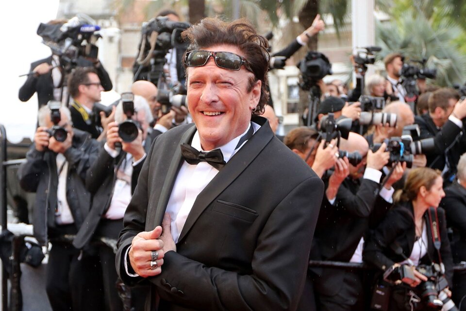 Madsen en la alfombra roja del Festival de Cannes. "Mi padre no quería que fuera actor", cuenta. 
