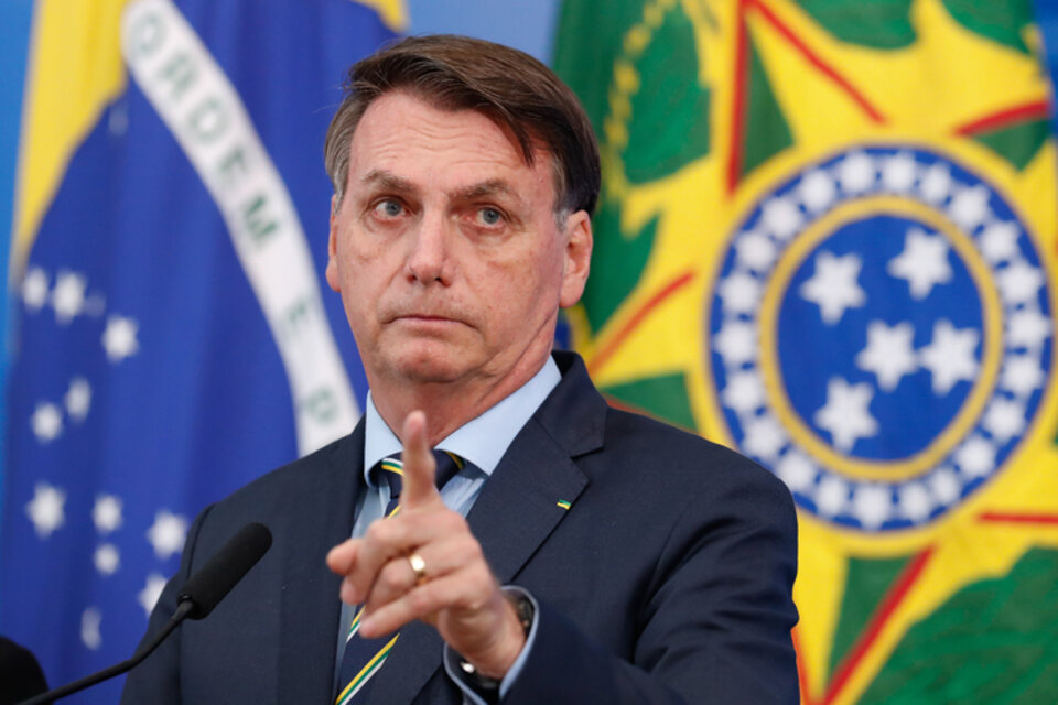 Bolsonaro volvió a reafirmar su alianza con los militares.  (Fuente: NA)