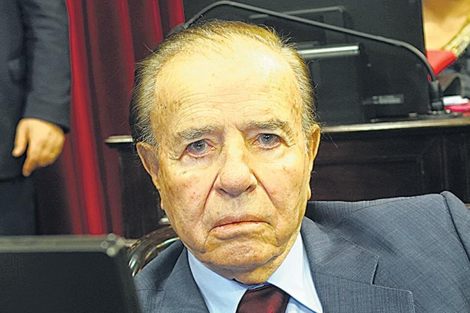 Carlos Menem internado con sospecha de Coronavirus.