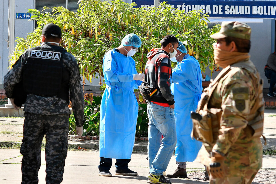 Bolivia registra 18.500 casos positivos de Covid-19 y 611 muertos.  (Fuente: EFE)