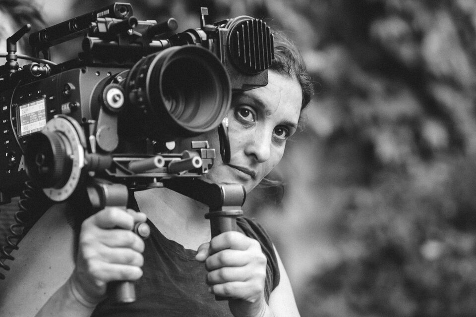 "Sol, directora de fotografía y cámara-2018", de la muestra MujerES Cine de Valeria Fiorini (Fuente: Valeria Fiorini)