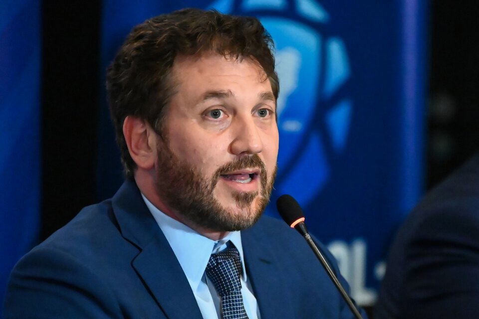 Alejandro Domínguez, presidente de la Conmebol.  (Fuente: AFP)