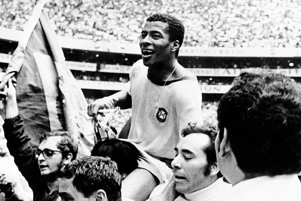 Jairzinho: "Brasil del 70 fue el último campeón del fútbol-arte" (Fuente: Télam)