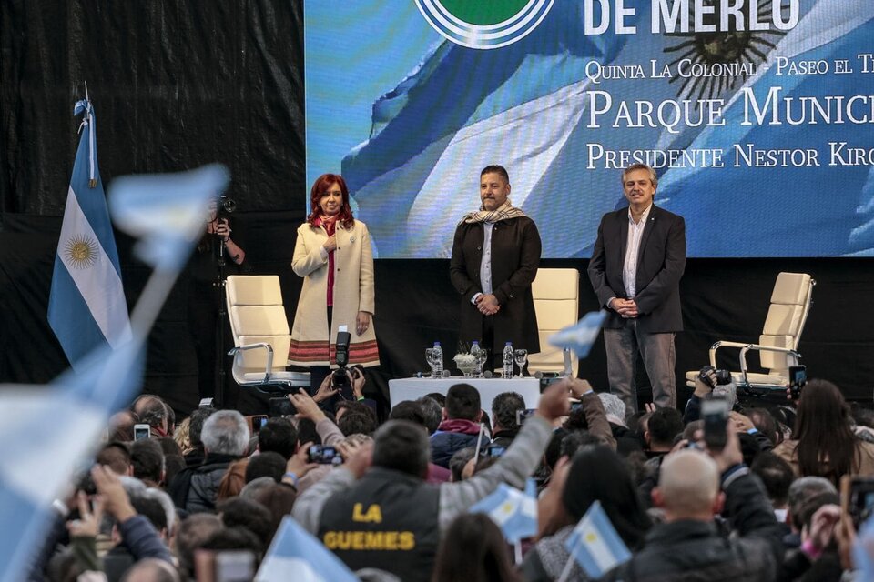 La foto que eligió el Washington Post para ilustrar su crónica sobre las elecciones argentinas.