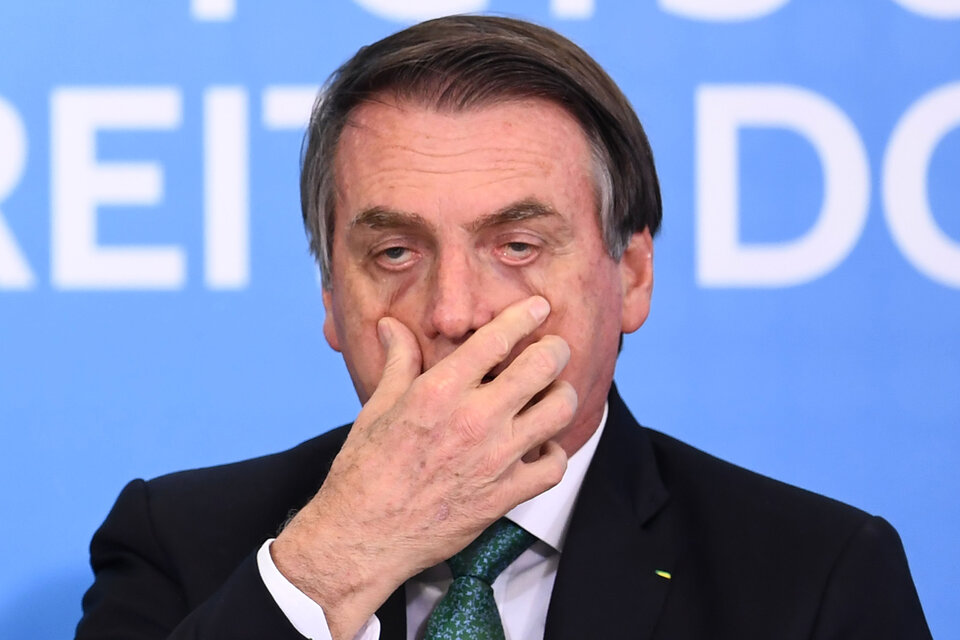 Bolsonaro ocupa desde enero el sillón presidencial de Brasil.  (Fuente: AFP)