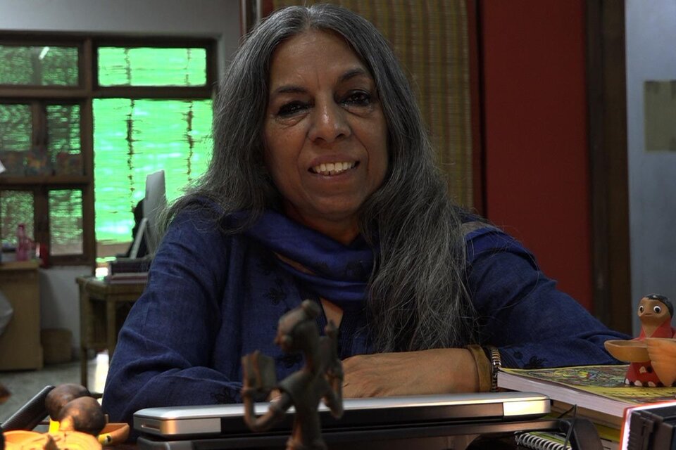 Urvashi Butalia, escritora y editora feminista, escribió desde Nueva Delhi. (Fuente: Gentileza Pankaj Butalia)