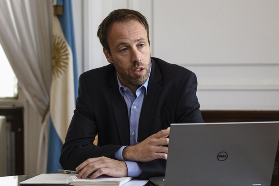 Ministro de Hacienda bonaerense Pablo López (Fuente: Télam)