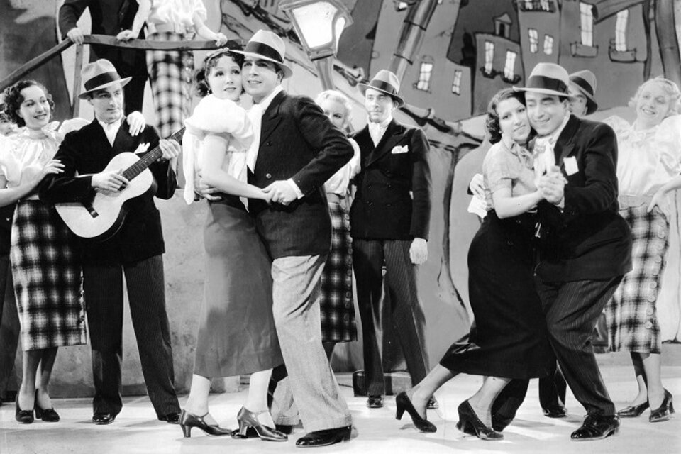 "Tango Bar" (1935), estrenada pocos días después de la muerte de Gardel.
