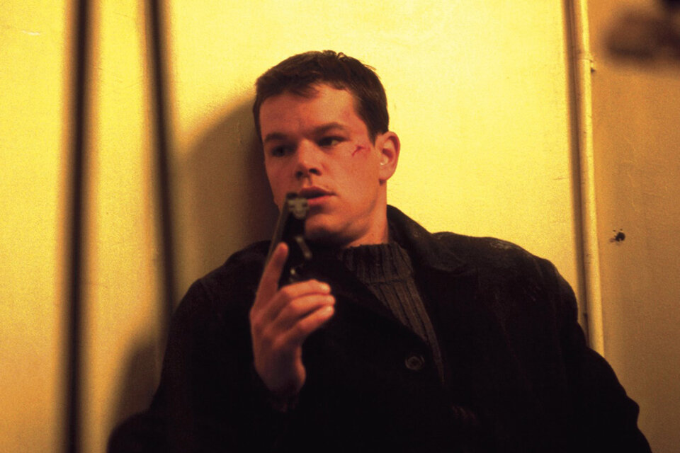 Matt Damon en The Bourne Identity (2002)