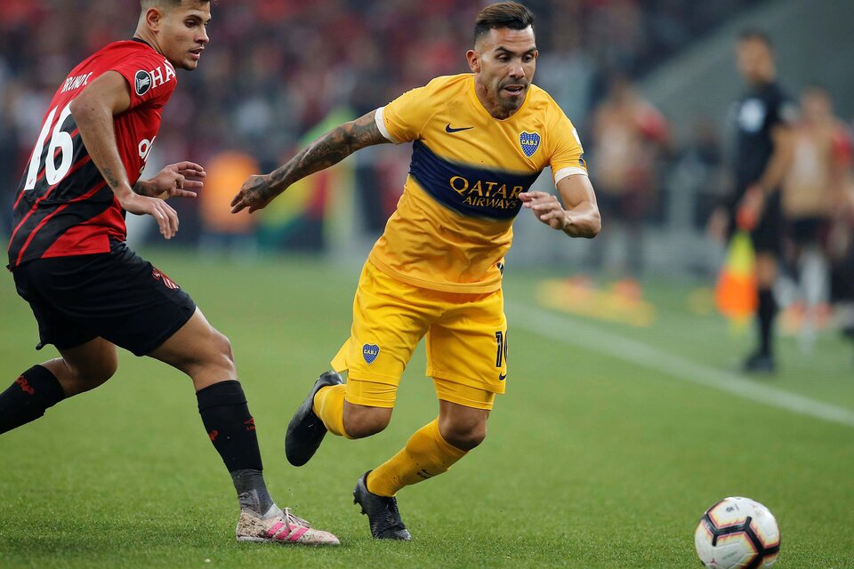 Carlos Tevez podría tener con Boca Juniors la revancha que busca después de la final perdida en Madrid. (Fuente: EFE)