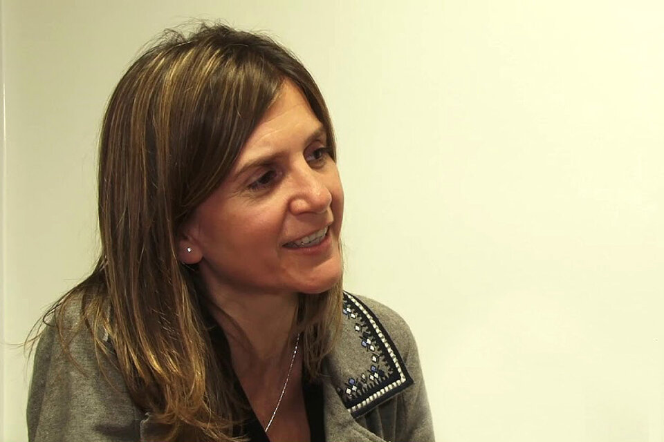 Fernanda Raverta, candidata del Frente de Todos en Mar del Plata.