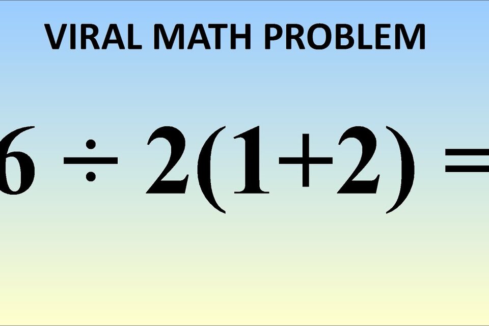 El dilema matemático que se volvió viral.