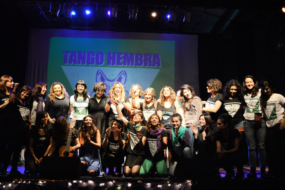 El colectivo Tango Hembra es parte de la programación del Festival.