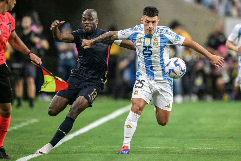 🔴En vivo. Argentina le gana 1-0 a Ecuador