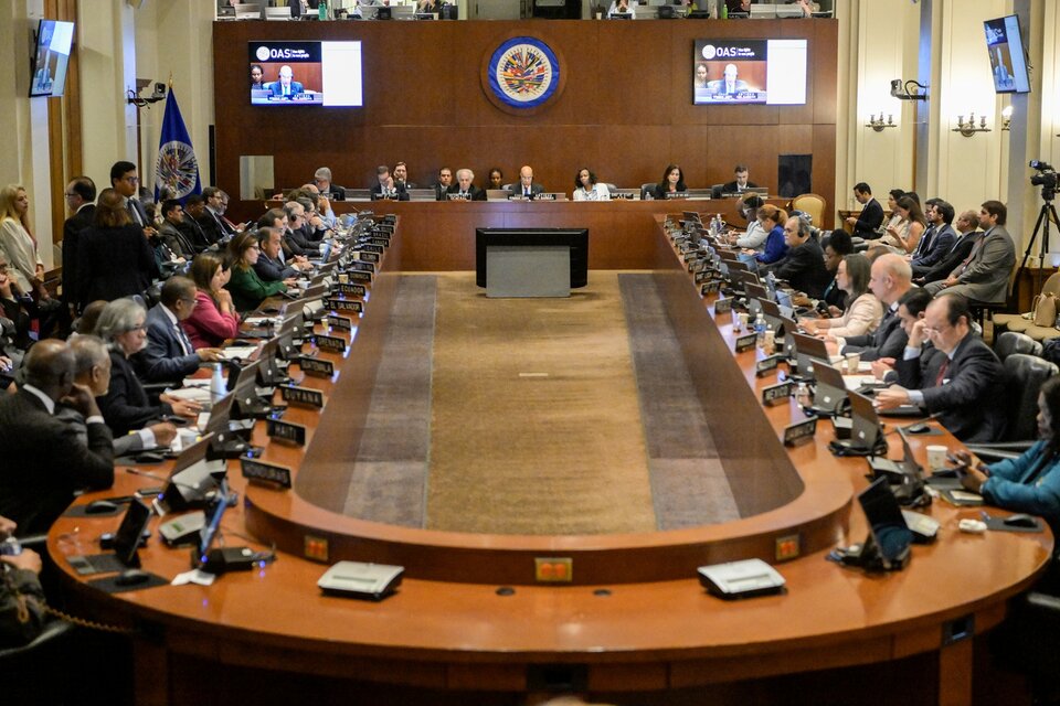 🔴 En vivo. Milei fracasó en la OEA: su proyecto sobre Venezuela no tuvo los votos suficientes