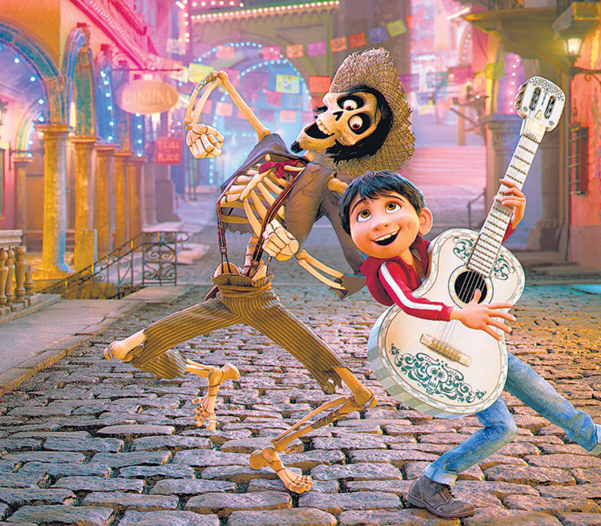 Vida y música del lado de los muertos | Coco, la nueva película de  animación de Disney-Pixar | Página12