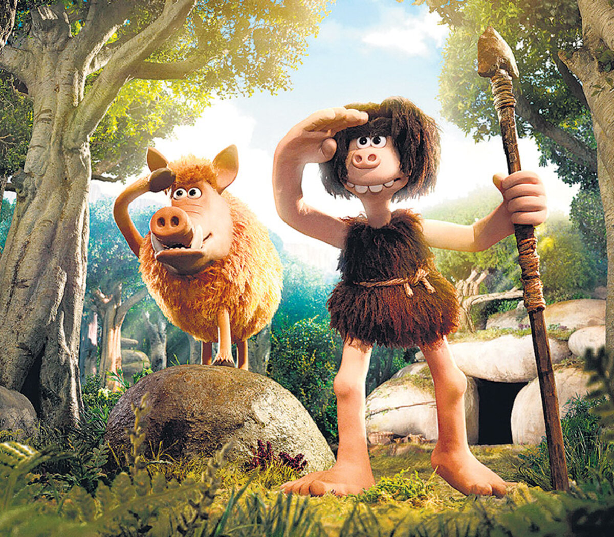 El fútbol después de los dinosaurios | El cavernícola, film de animación de Nick Park | Página12 El fútbol después de los dinosaurios | El cavernícola, film de animación de Nick Park | Página12