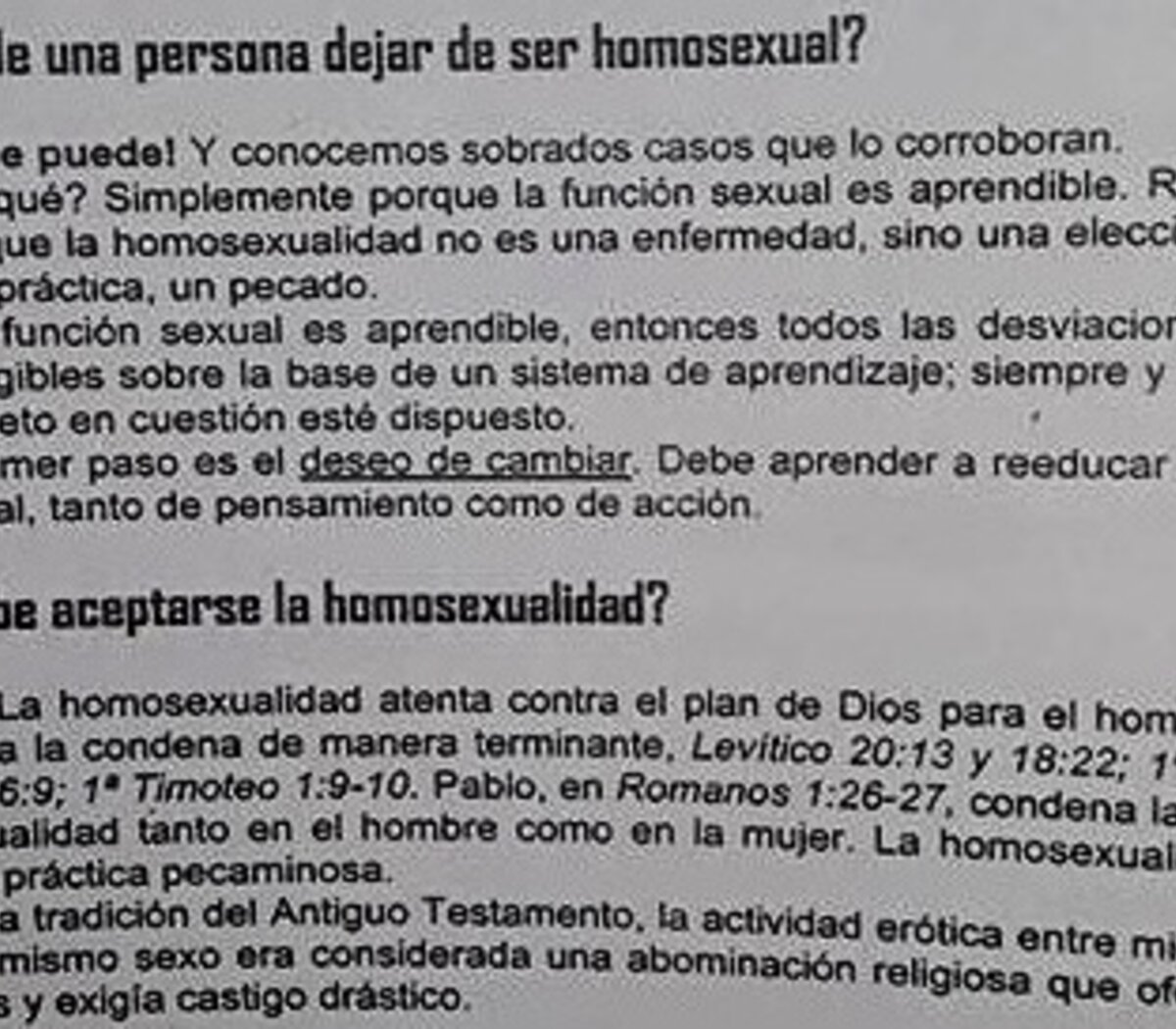 Educación sexual como en la época de las cavernas | Homofobia en una  escuela de Paraná | Página|12