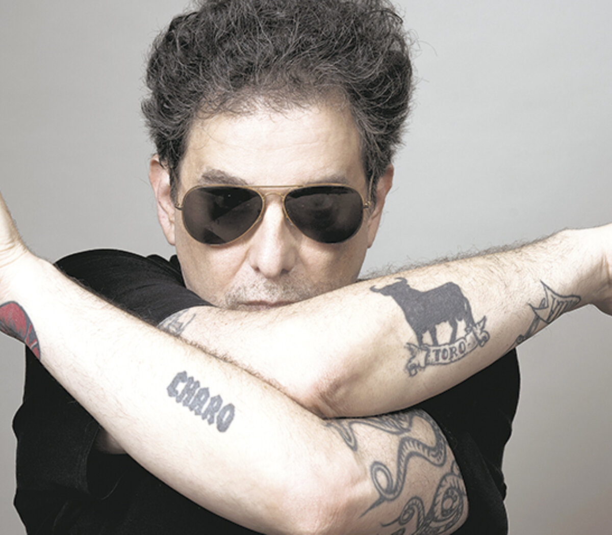 Andrés Calamaro: “Estoy hecho para detectar caretas y no darles pelota