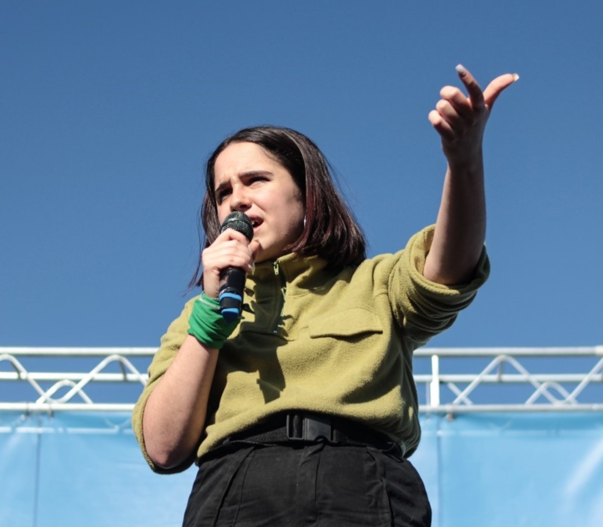 Ofelia, una voz para la pibada | A los 19 años, Fernández podría ser la legisladora porteña más joven de la historia | Página|12