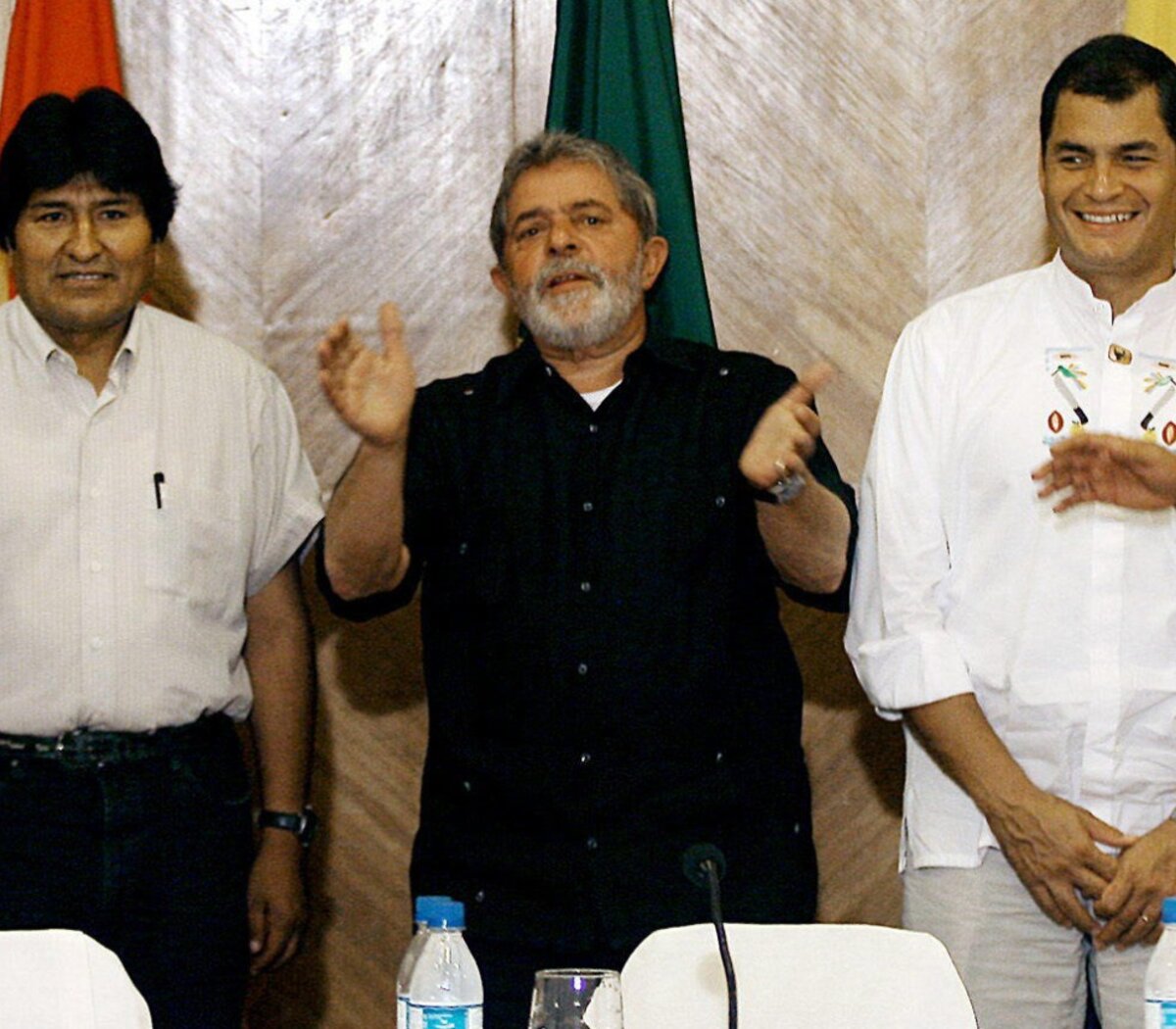 Evo Morales, Lula da Silva y Rafael Correa | Opinión | Página|12