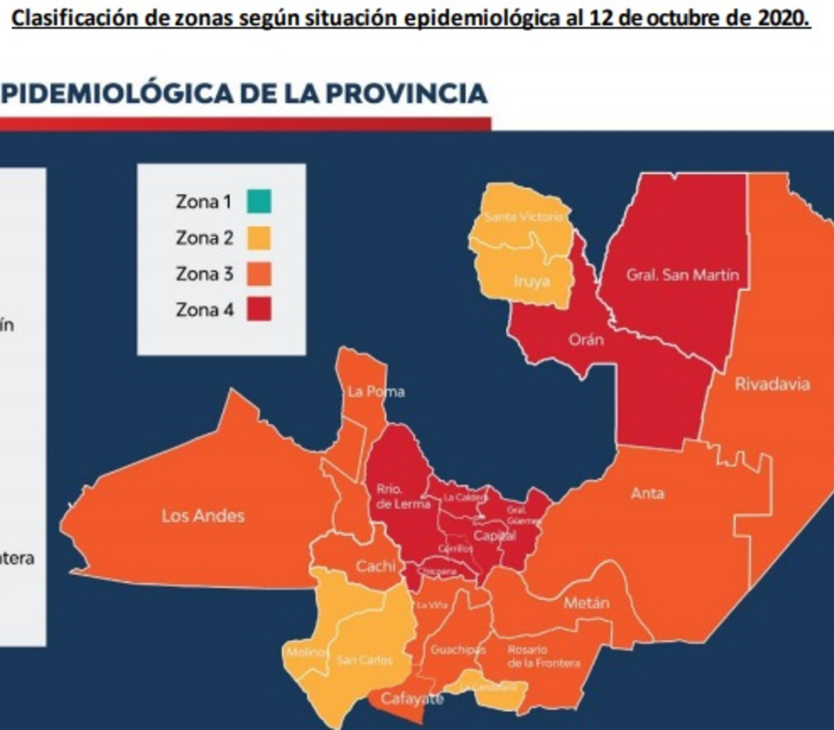 Todos Los Departamentos De Salta Ya Son De Transmision Local De Covid 19 Ayer Se Notificaron 195 Casos Nuevos Pagina12