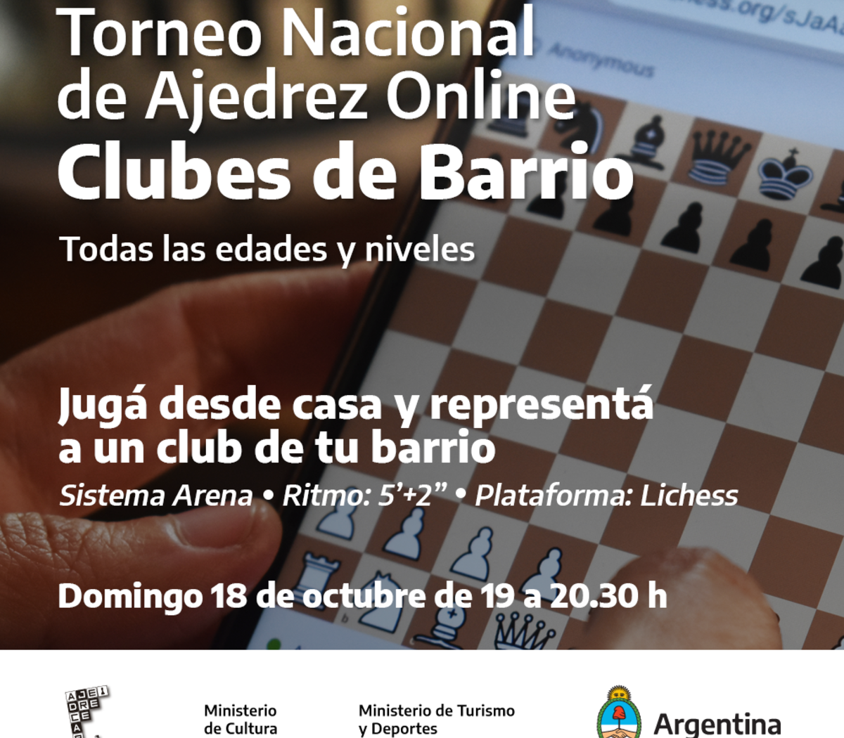 Segundo Torneo de Ajedrez Comunitario Online – Noticias Inderbu