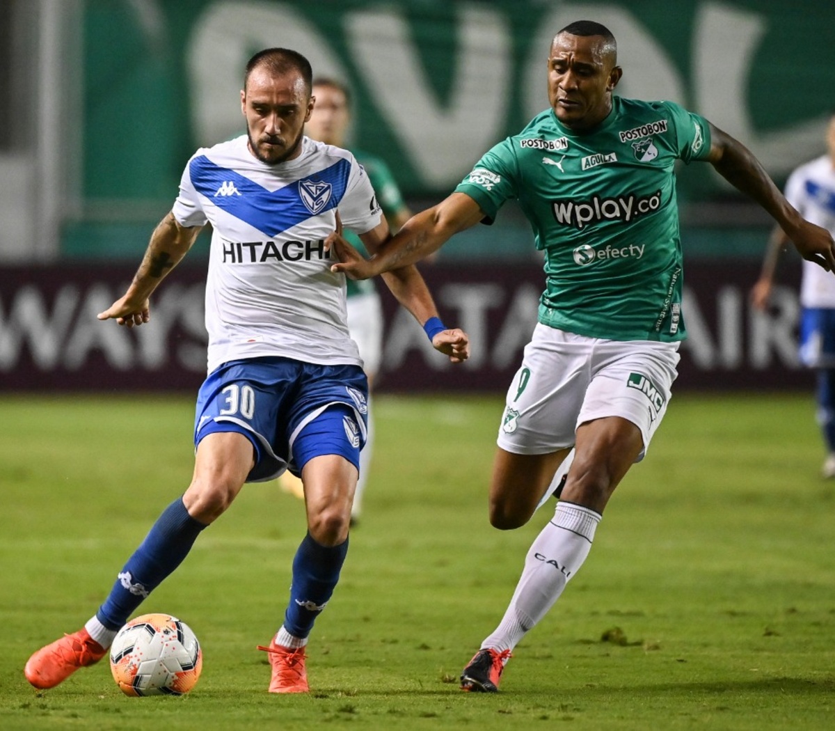 Vélez pisó fuerte en Cali y goleó a Deportivo | El equipo de Pellegrino  superó 5-1 a su adversario colombiano | Página|12