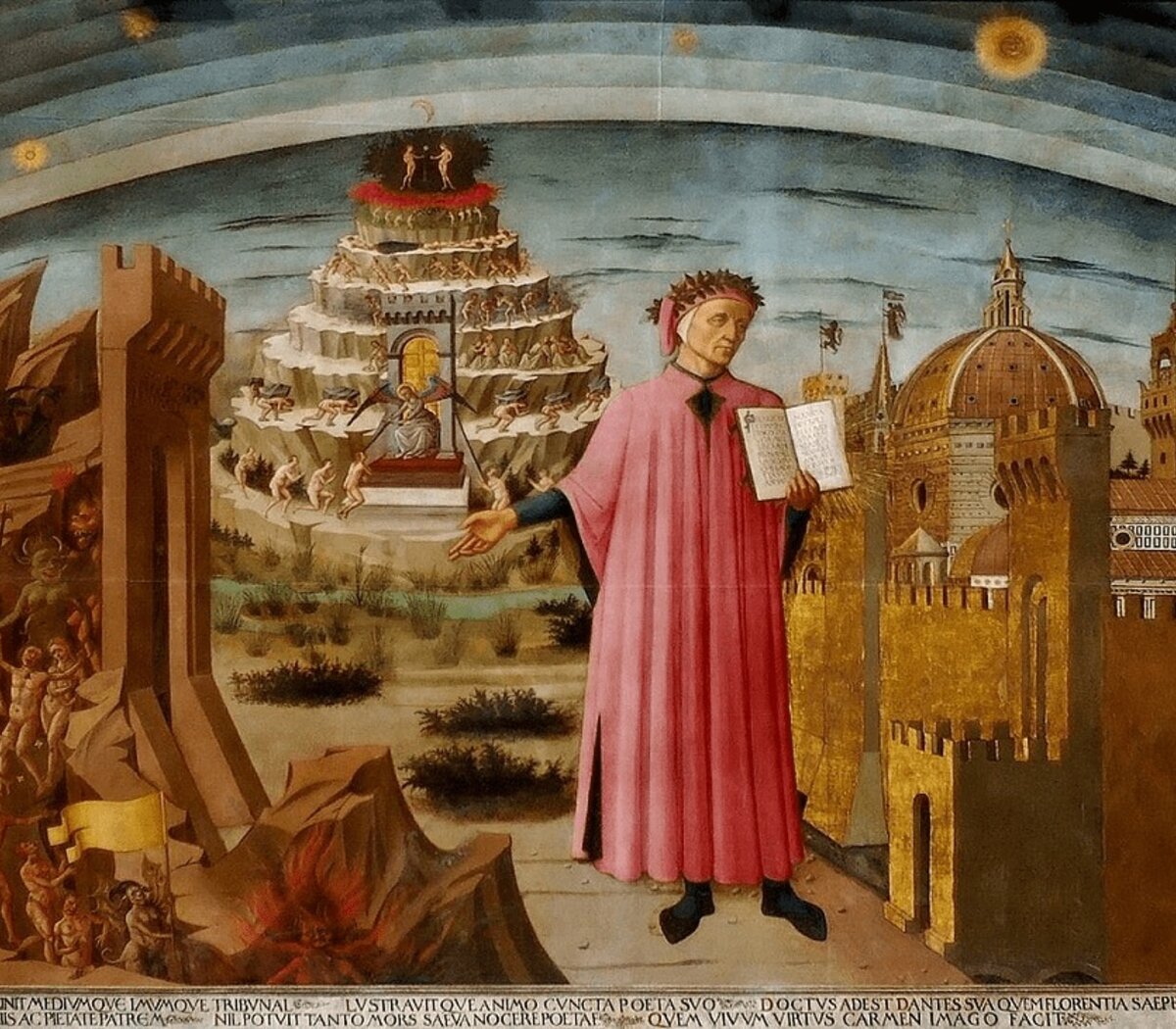 700 a os de la muerte de Dante Alighieri El 25 de marzo se