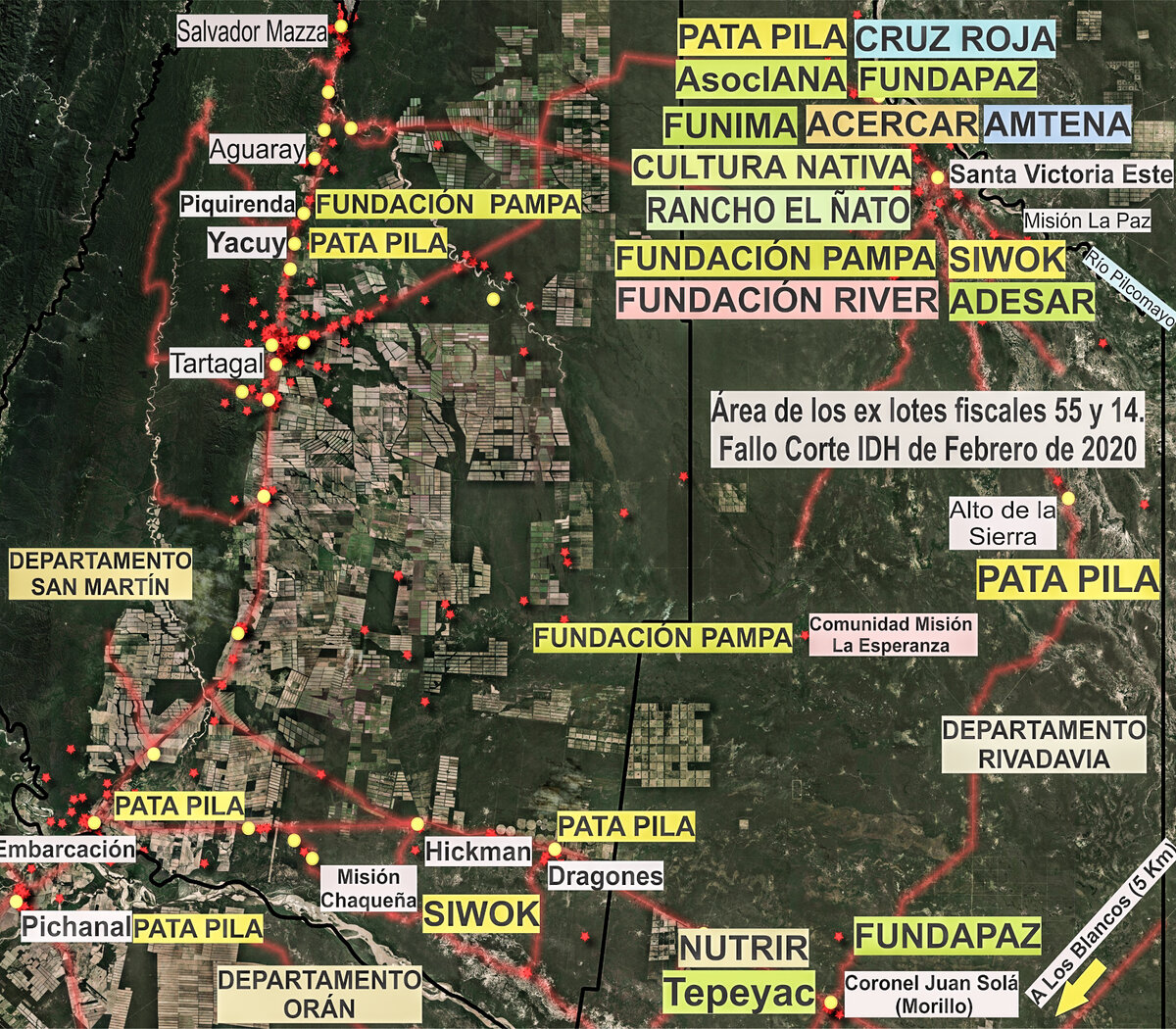 ONGs y comunidades originarias en el Chaco salte o Hist ricas